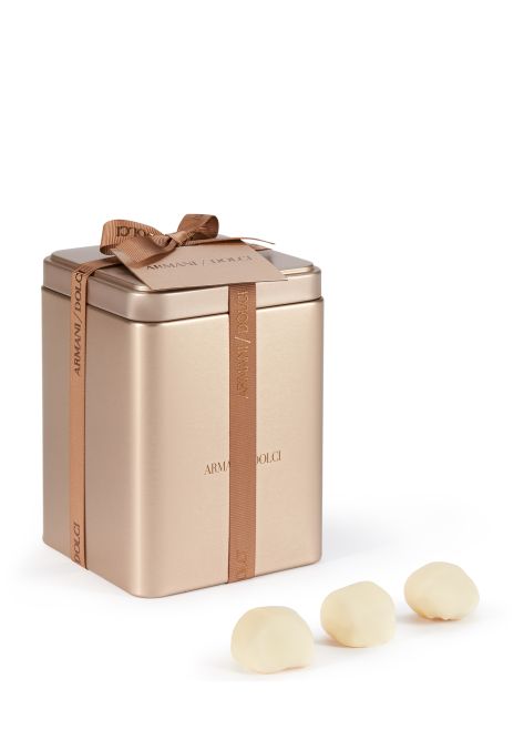 Zenzero ricoperto di cioccolato bianco e salvia 200g