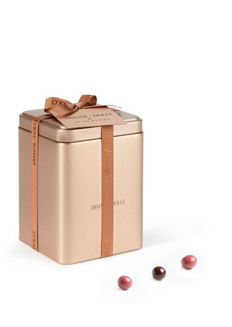 Mirtilli ricoperti di cioccolato fondente e bianco con lamponi 200g
