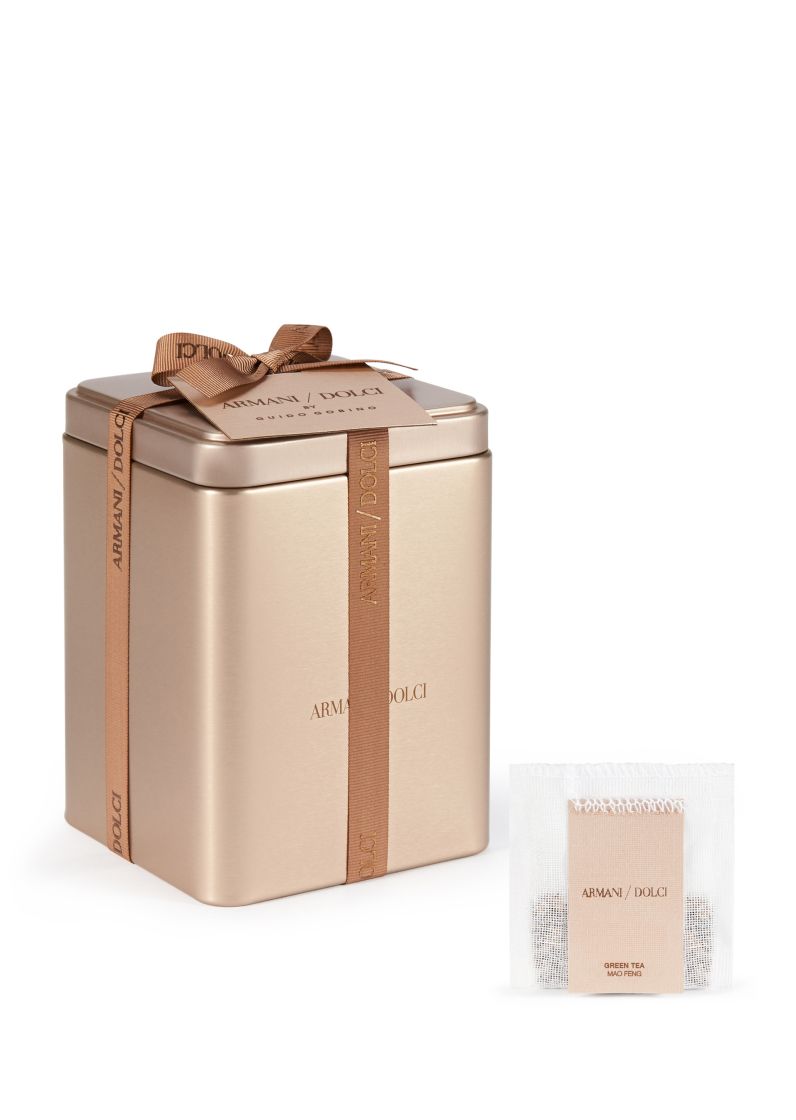 Confezione regalo con praline e te